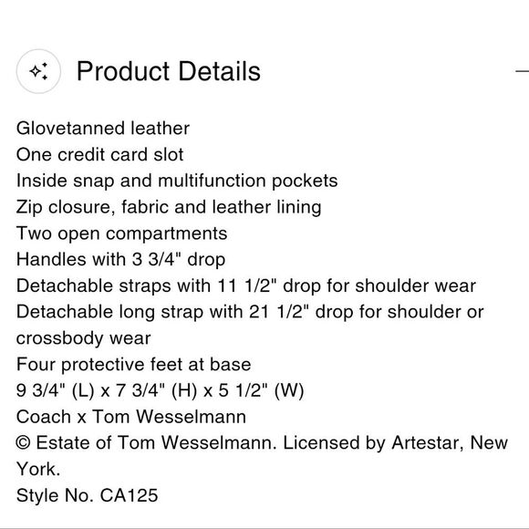 RETAIL Coach x Tom Wesselmann Lips Rogue 25 - Picture 15 of 17